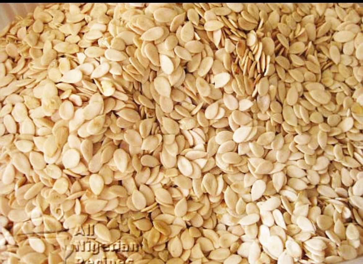 UNGRINDED EGUSI HAND PEELED
